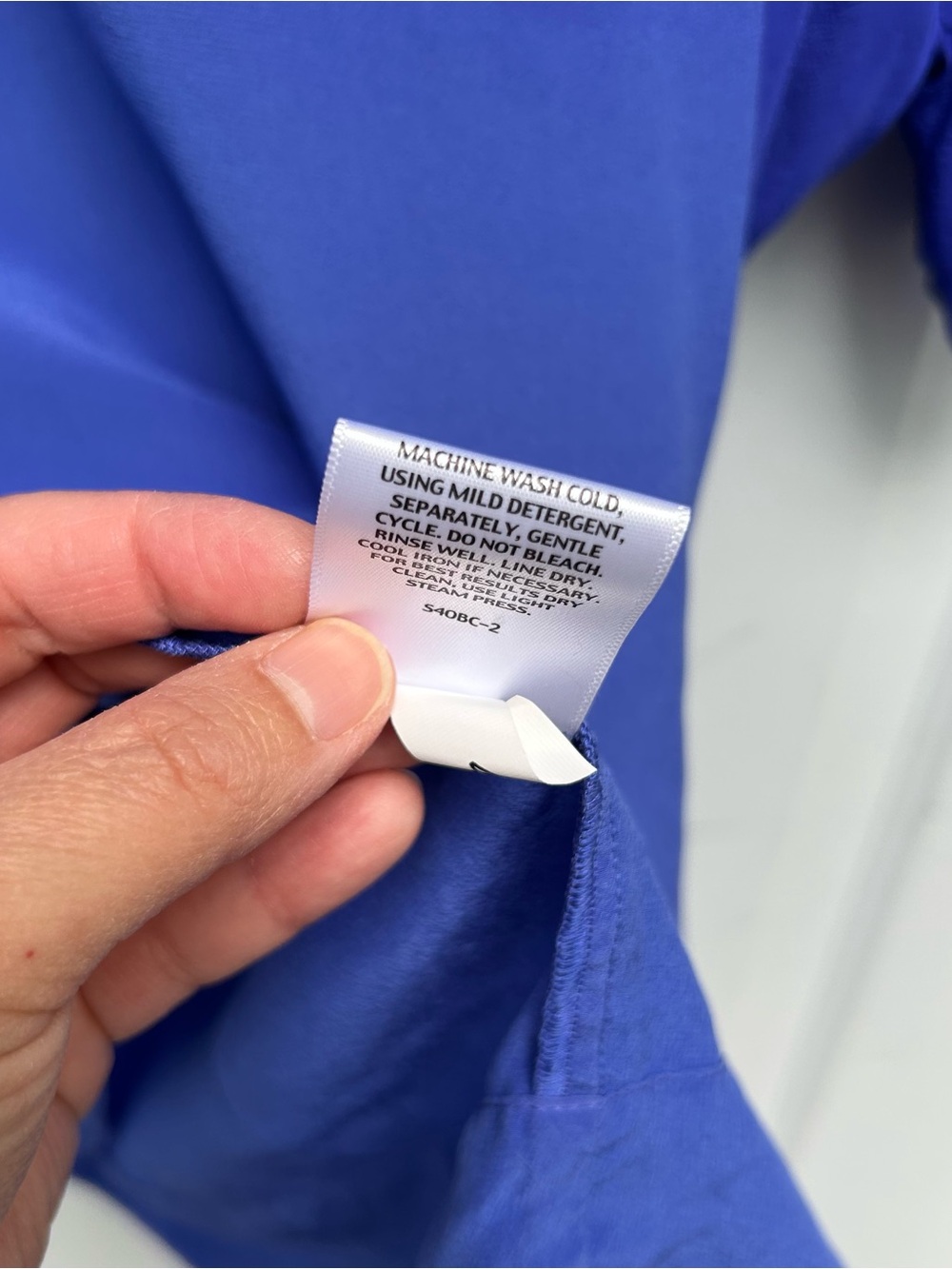 EILEEN FISHER Ombré Silk Box-Top Blouse - Picture 5 of 6